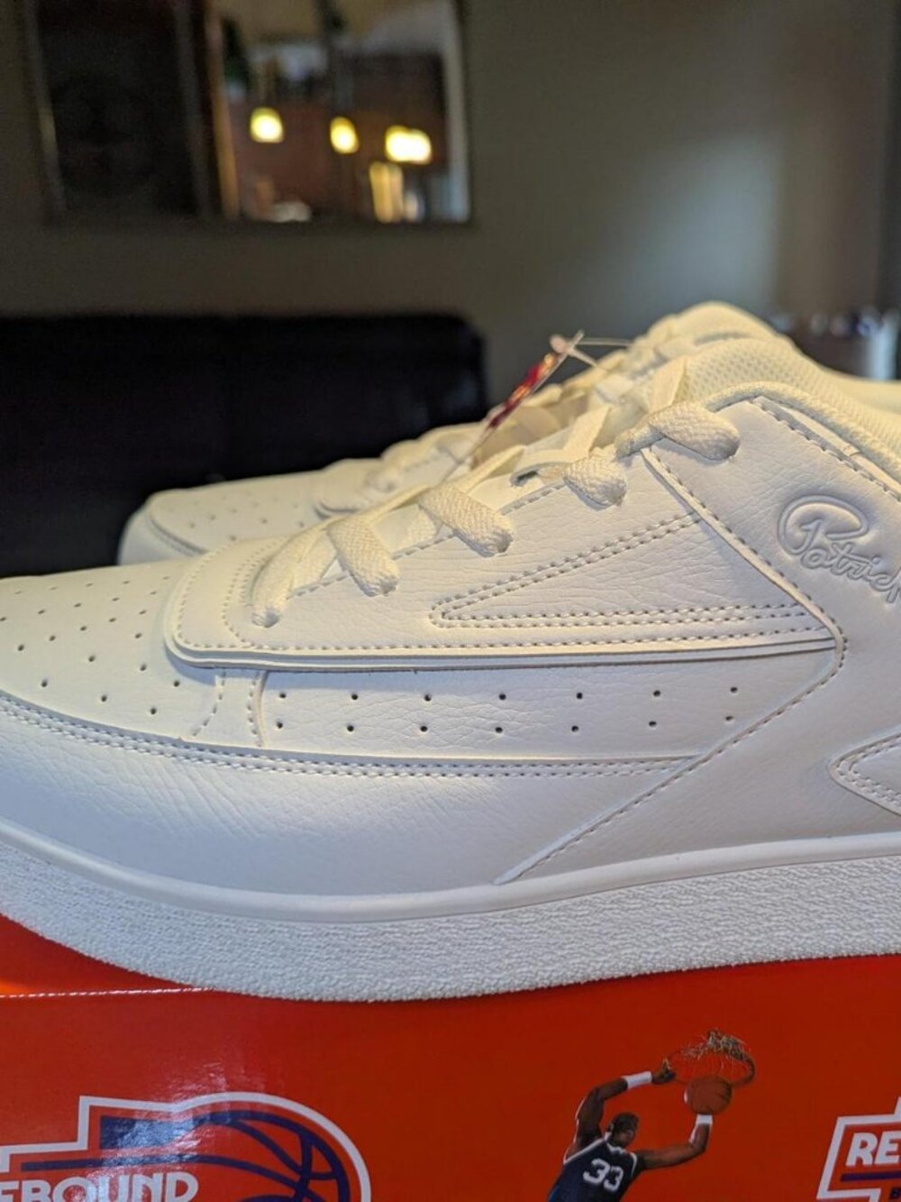 Ewing Orion Low White Sneakers Men's 13 New in Box